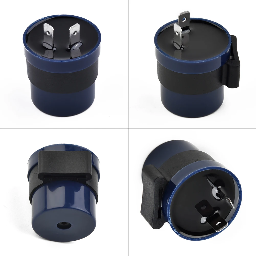 

6V-12V 2 Pin LED Flasher Frequency Relay Turn Signal Indicator Beeper Flasher Relay Turn Signal LED Indicator Blinker