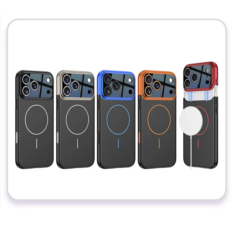 Dual-Tone Magnetic Circle Case with Enhanced Camera Protection