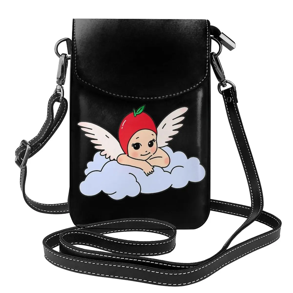 

Симпатичная мультяшная сумка через плечо Sonny Angel, кожаные женские сумки для покупок, женские подарки, винтажный кошелек