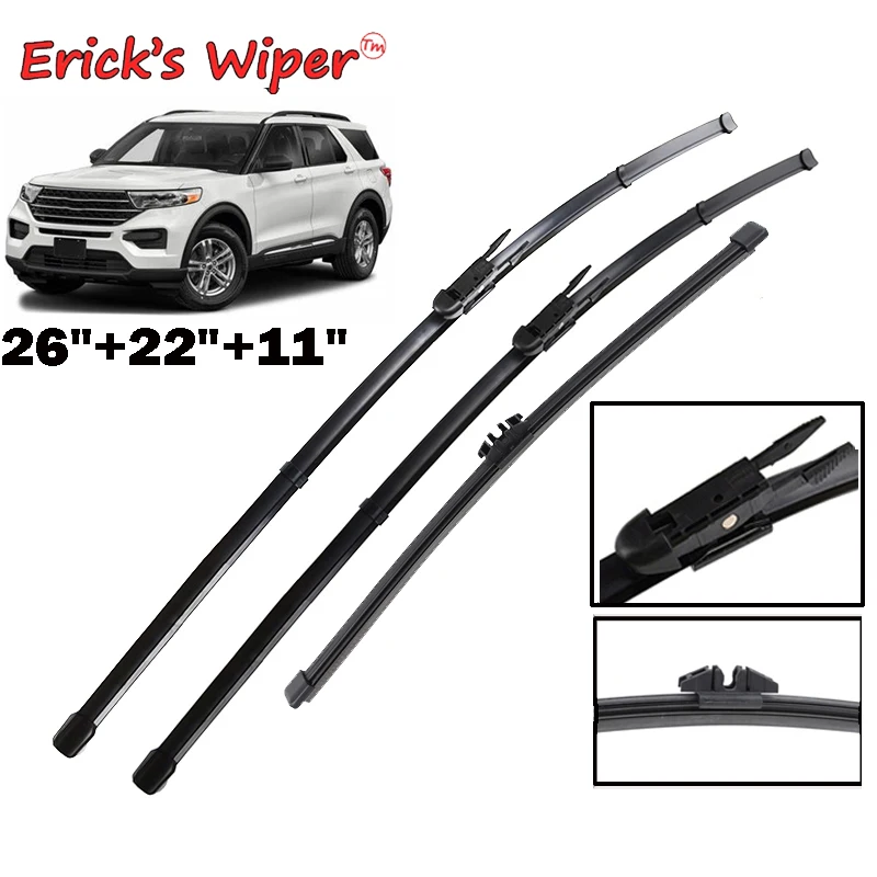 2023 Ford Explorer Wiper Blade Size