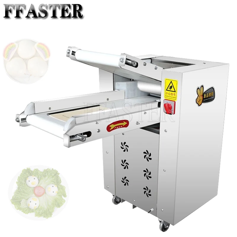 

Automatic Flour Dough Kneading Machine Pizza Dough Roller Press Maker Dough Sheeting Machine