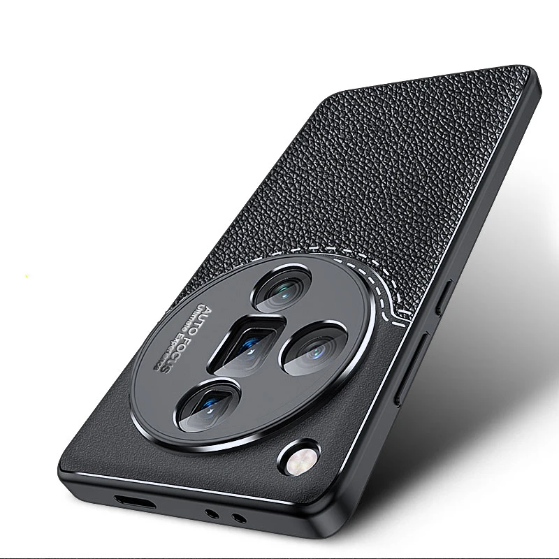 Per Oppo Find X7 Custodia Cover Oppo Find X7 Ultra Capas Antiurto Armor Phone Bumper Back Soft Tpu Leather Fundas Oppo Find X7 X 7