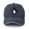 New Pingu Pinga Penguin TV Print Baseball Caps Unisex Washed Denim Noot Dad Cap Men Women 100% Cotton Visor Protection Snapback 4