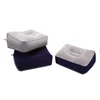 Useful Inflatable Portable Travel Sleeping Footrest Pillow Plane Car Bus Train Kids Bed Foot Rest Pad PVC For Travel Massage Car 5