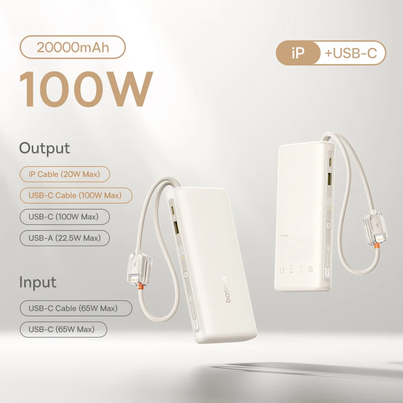 100W iP C Cable WH