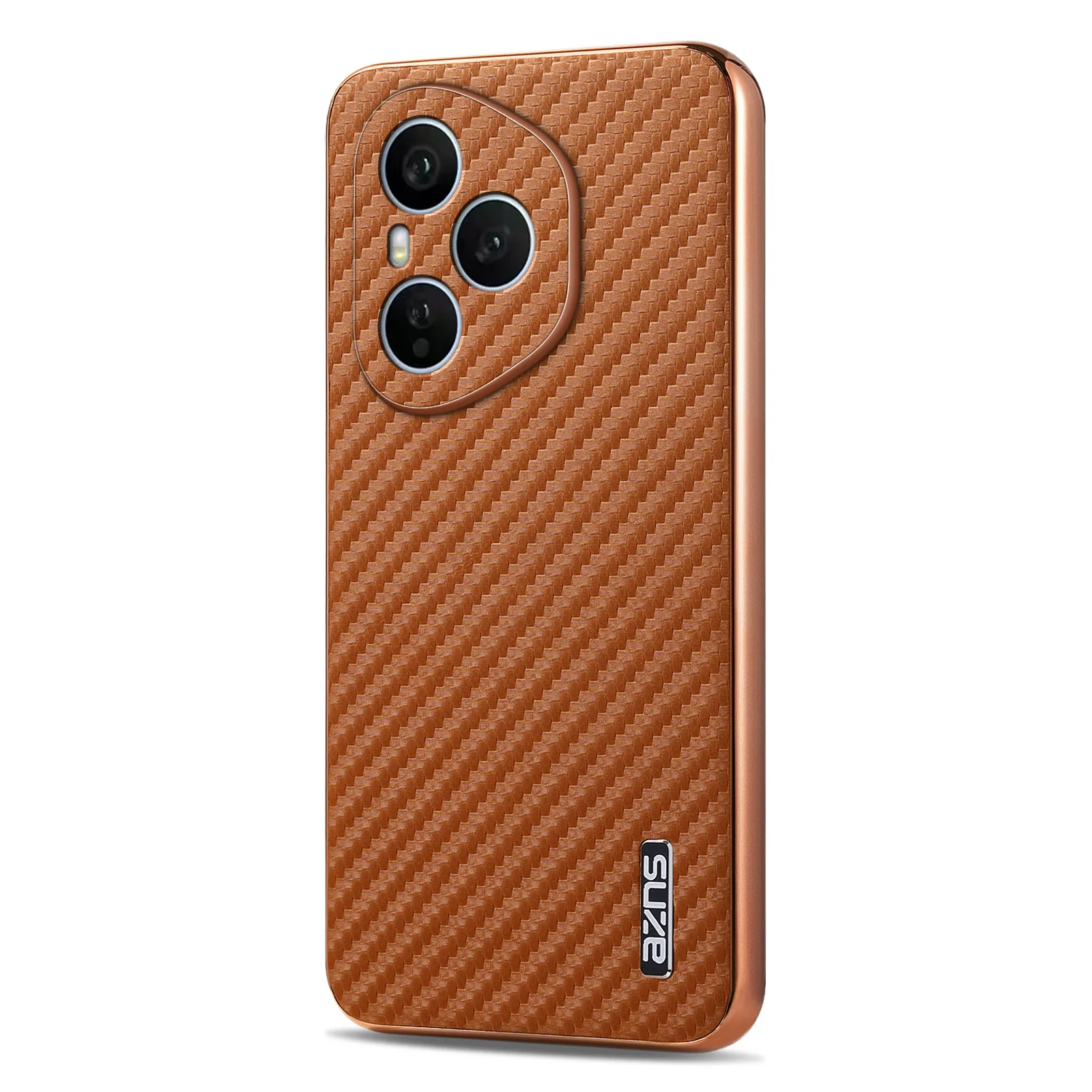 Premium Thin Leather Carbon Fiber Pattern Phone Case Protective Cover