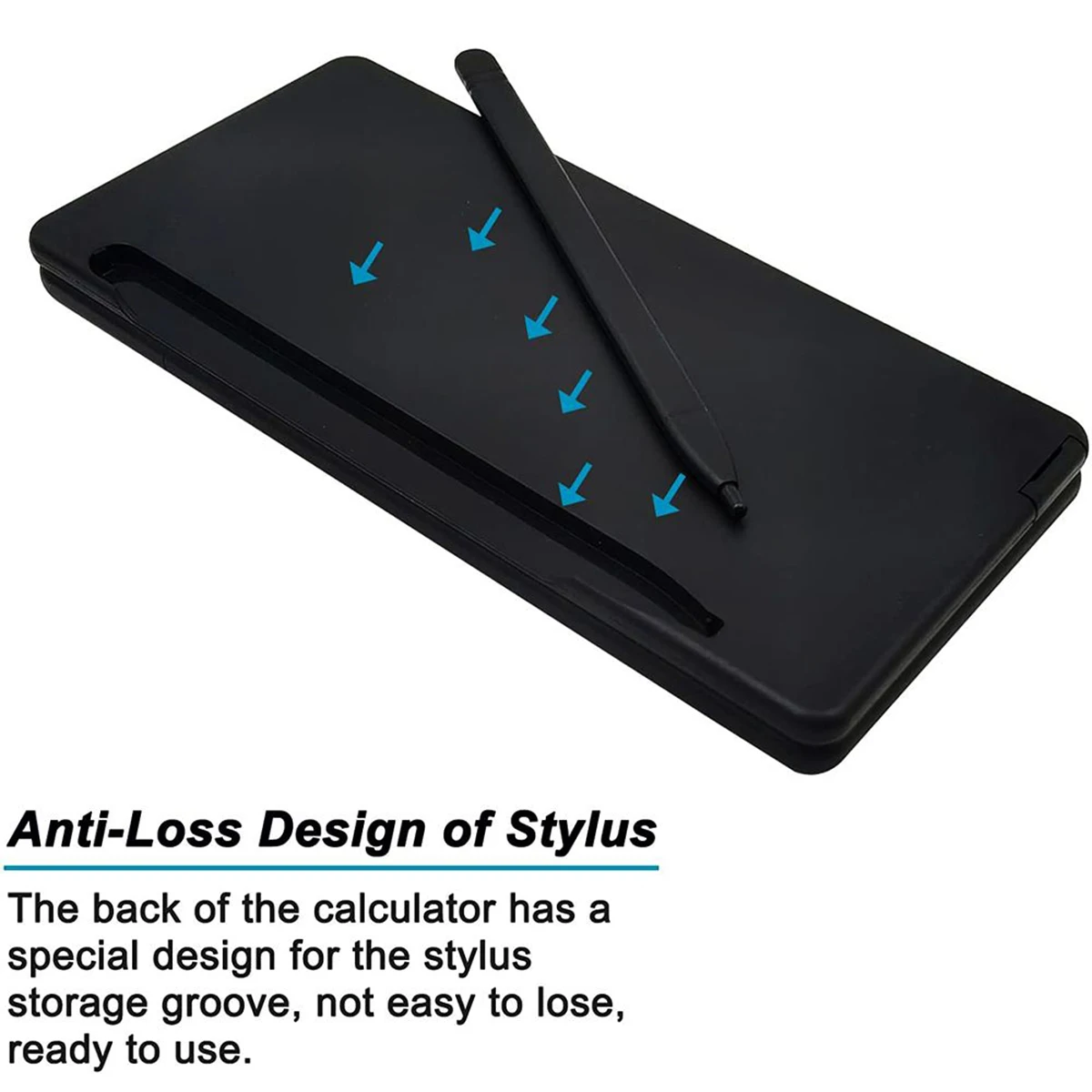 Description Picture 3 of itemPortable Smart Scientific Calculator with LCD Notepad Multifunction Portable Folding Calculator for Professional Students