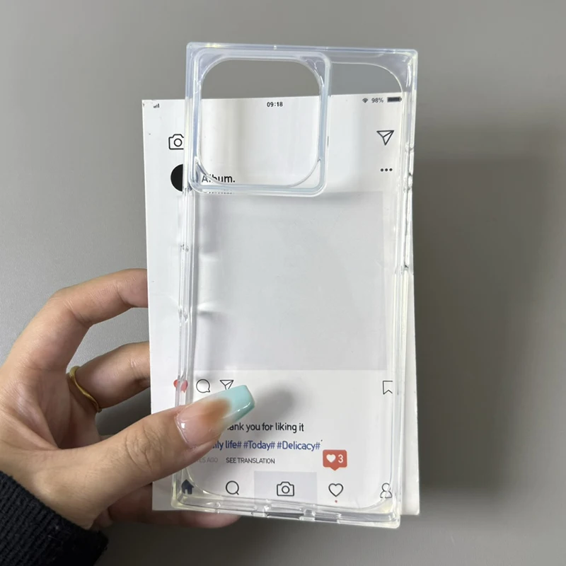 Candy Color Shockproof Silicone Phone Case with Right Angle Bumper Design
