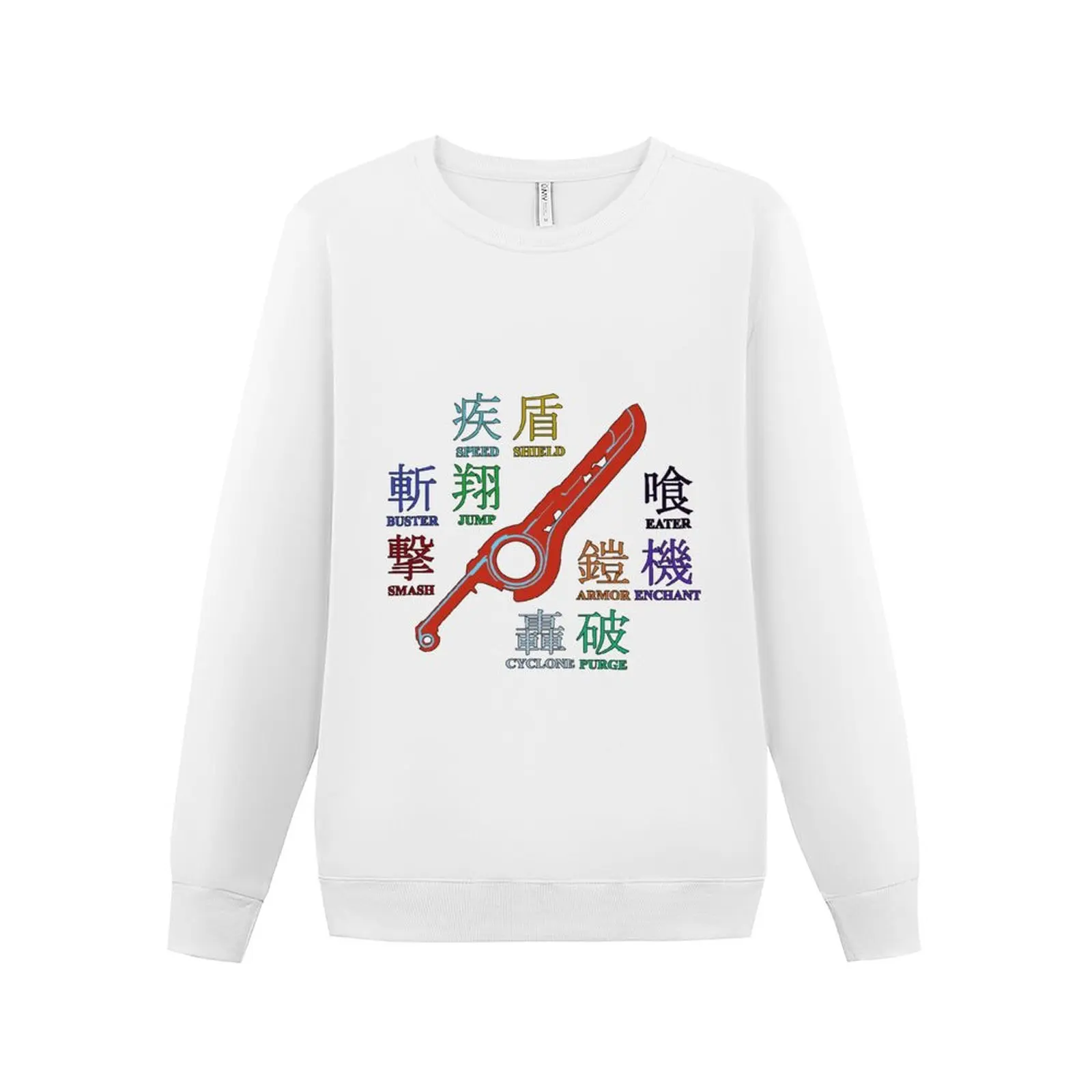 

New MONADO ARTS Xenoblade Chronicles Sweatshirt anime clothing mens clothes sweatshirt for men