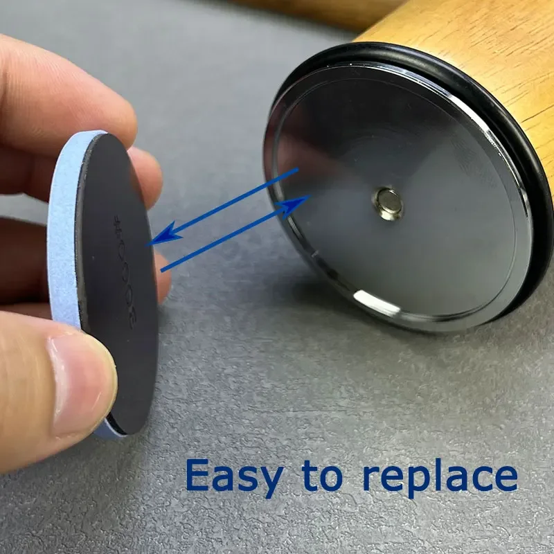 12/15/18/20/22 ° 롤러 나이프 숫돌 숫돌 다이아몬드 주방 전문 나이프 선명 도구 자기 흡입 미끄럼 방지 세트