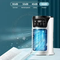 Ventilateur rafraîchisseur d'air multifonctionnel portable, mini climatiseur évaporatif, ventilateur naturel pour la maison, la chambre et le bureau 5