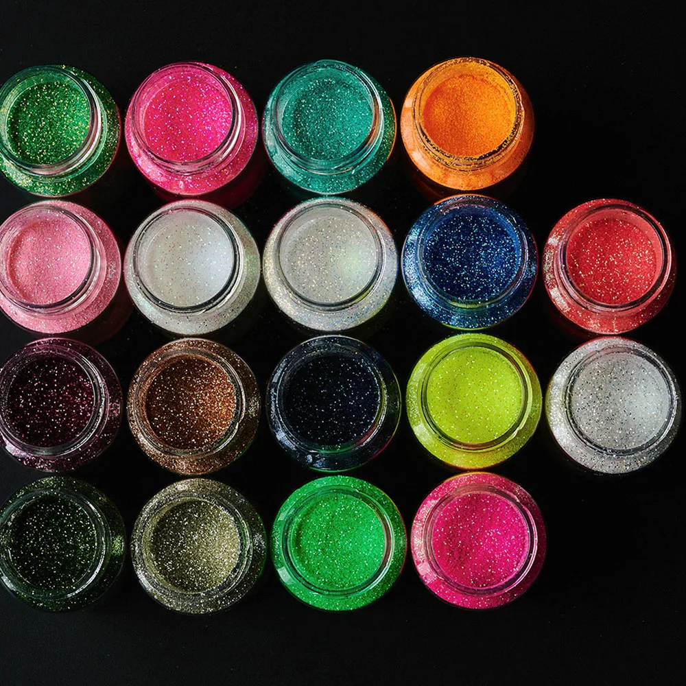 1oz Nail Powder Glitter Pigment Ultra-thin Shimmer Sugar Pink Blue Symphony Fairy Sparkly Colorful