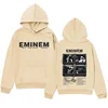 Sudadera con capucha para hombre y mujer, ropa de calle de gran tamaño con estampado de rapero Eminem, Álbum de MúsicaFour seaso 5