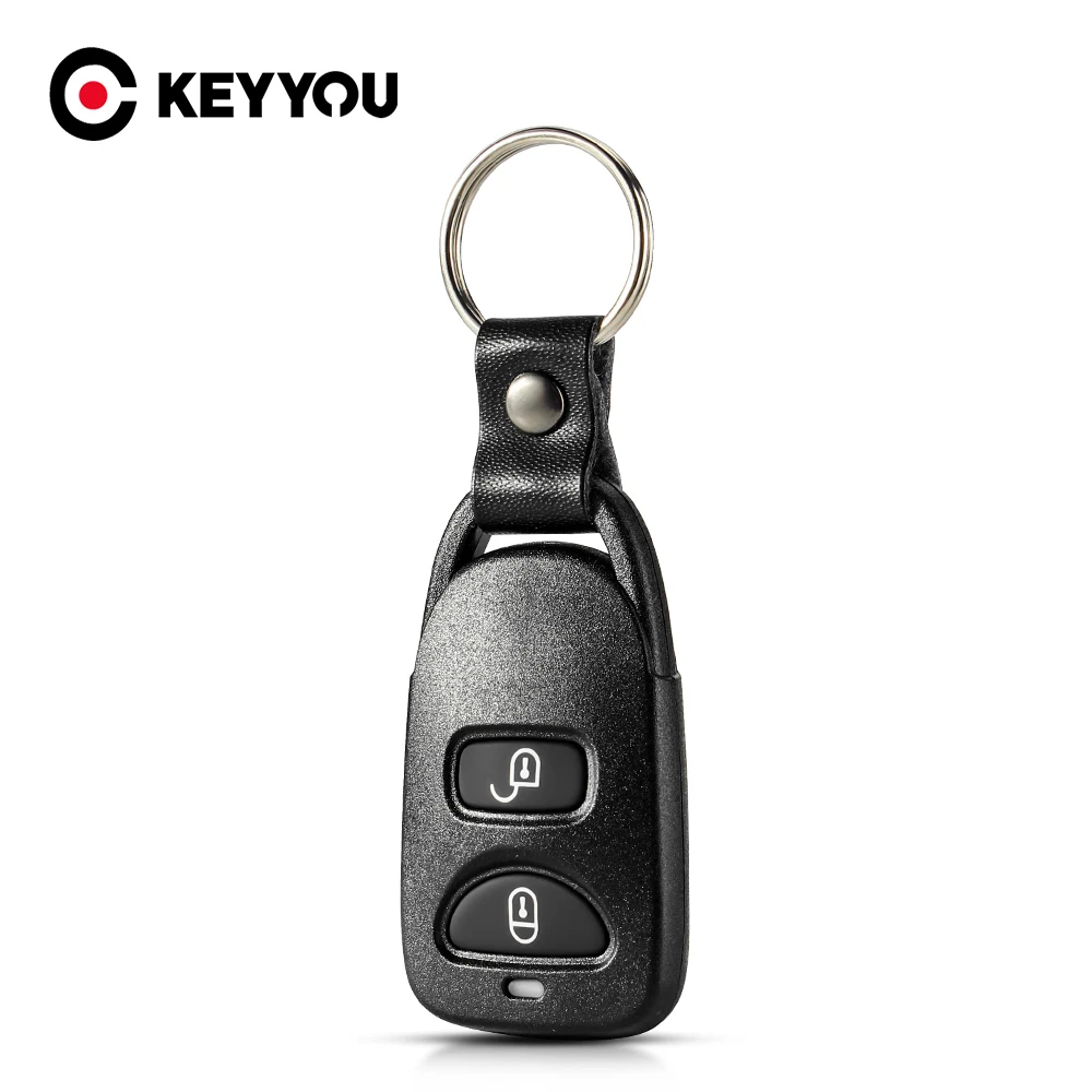 Car Key Shell Case KEYYOU Car Key Shell Case 2 Buttons Remote Key Blank Cover Fit For Hyundai IX25 Tucson key case,car key shell,car remote key,car key,key shell