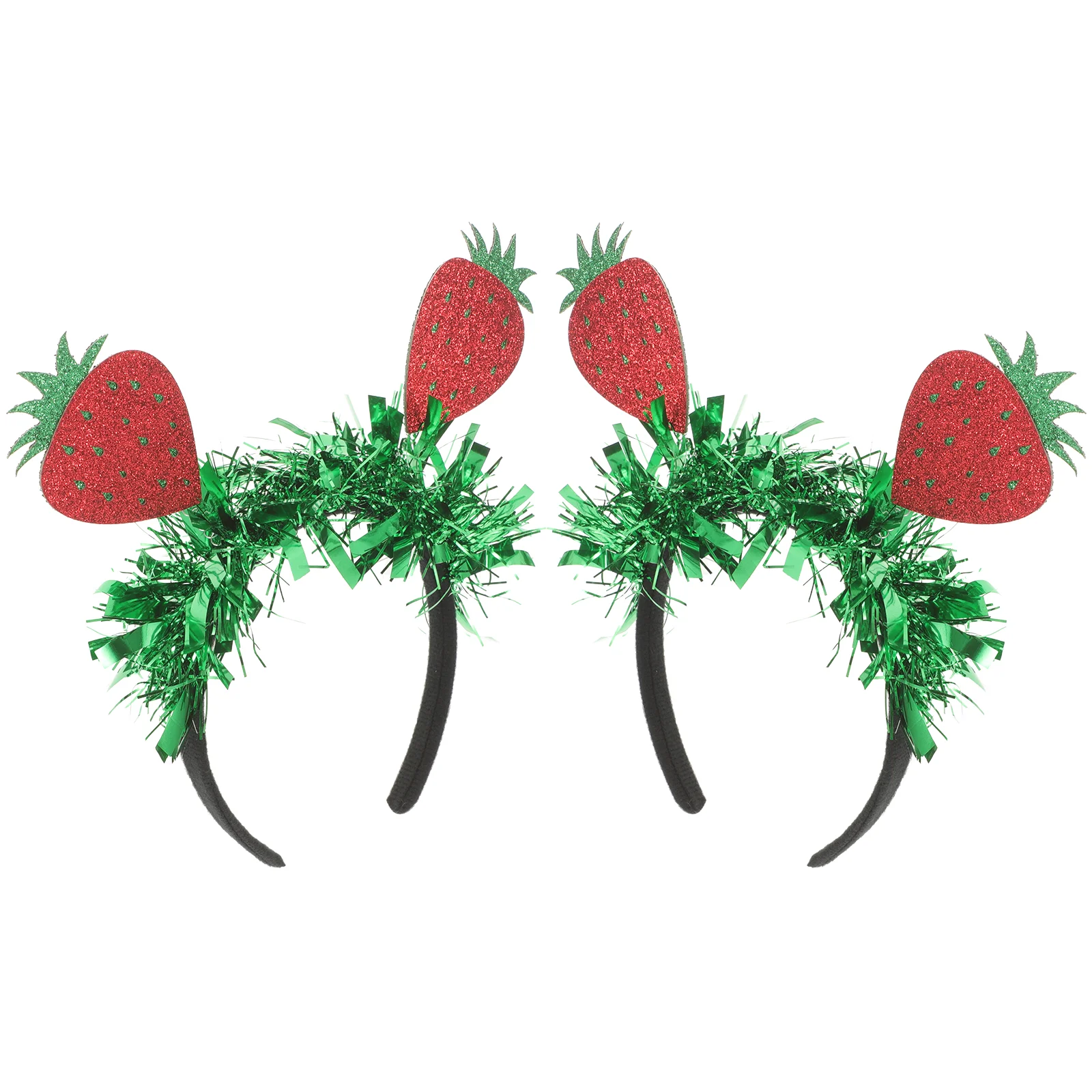 

Amosfun Fruit Headbands for Girls: Cute Strawberry Design for Summer and Hawaiian Parties