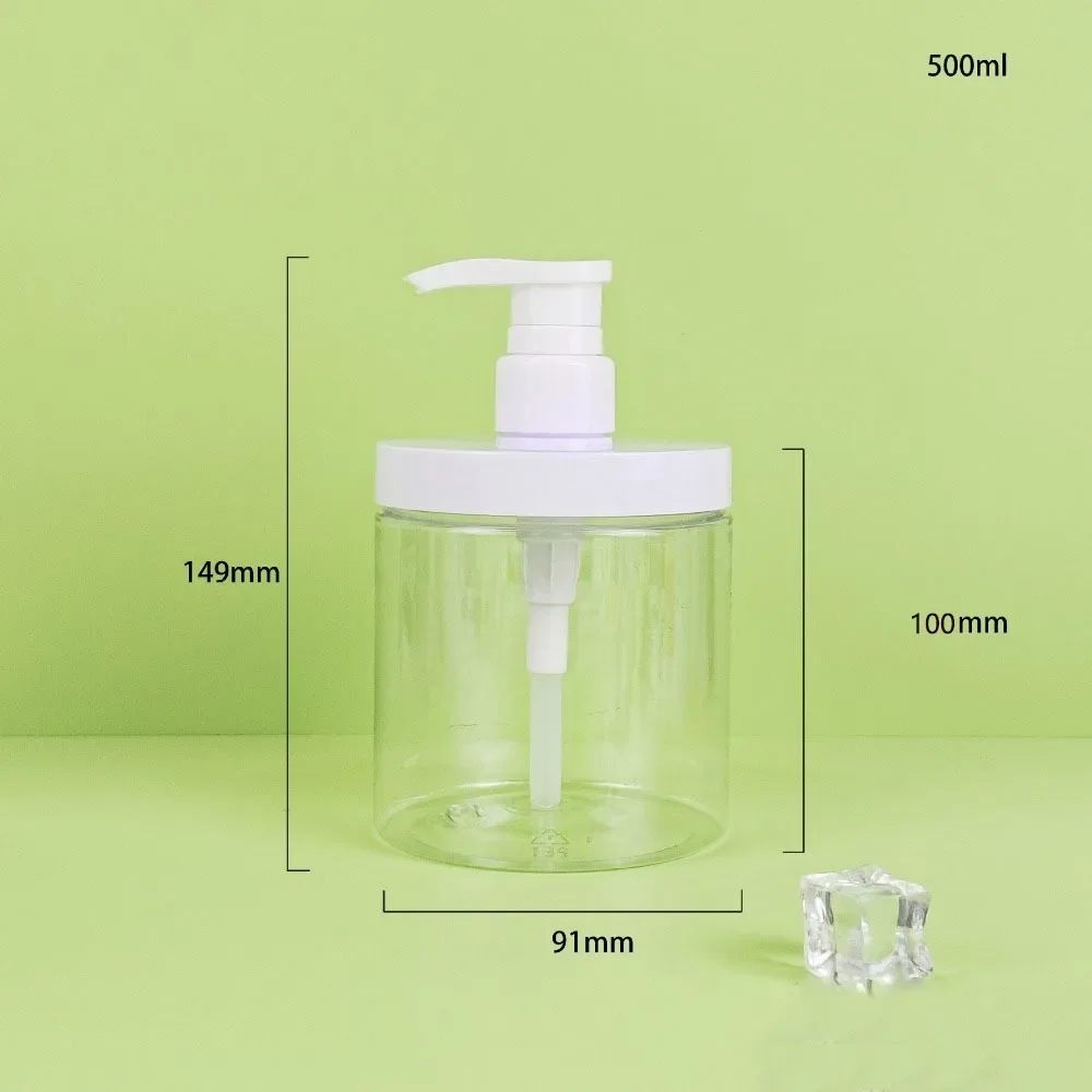 thumbnail image 1 of 300/1200ML Plastic Pump Bottles Shampoo Conditioner Body Wash Dispenser Containers Refillable Lotion Bottles for Bathroom, 1 of 4