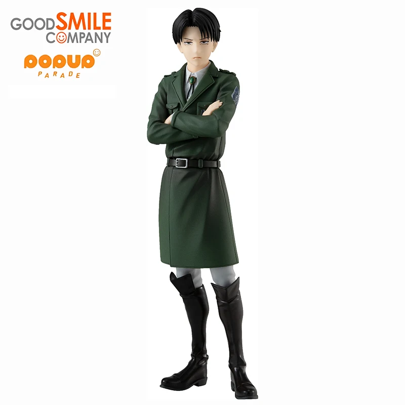 

In Stock Original GSC POP UP PARADE Levi Ackerman Levi.Ackerman PVC Anime Figure Action Figures Model Toys