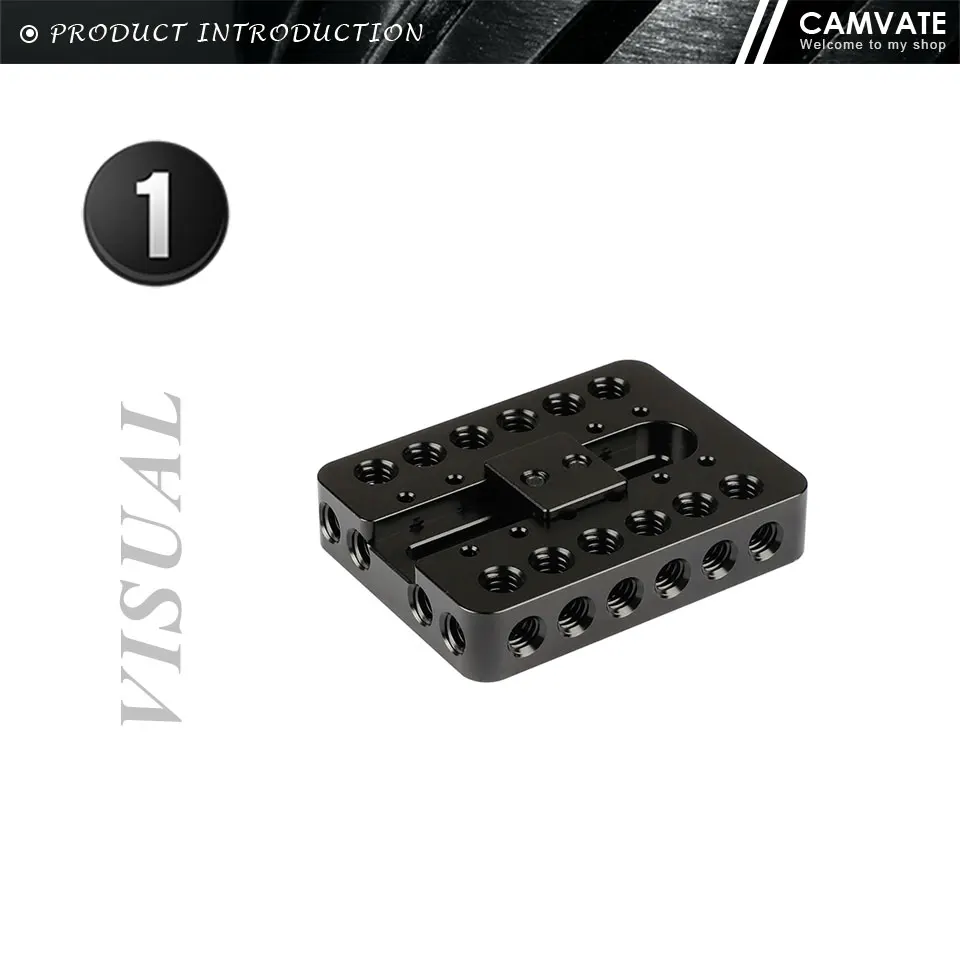Top Mounting Plate For Canon 60D/70D/50D/40D/7DMarkII/5DMarkII/5DMarkIII/Nikon
