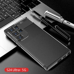 Sleek Carbon Fiber Phone Case - Premium TPU Cover for Galaxy A36 (Black)