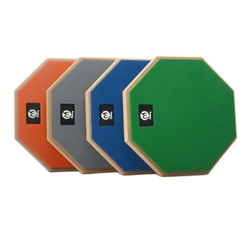 8 Inch Drum Practice Pad Rubber Wooden Dumb Drum Pad Mute Training for Jazz Drums Exercise Beginners