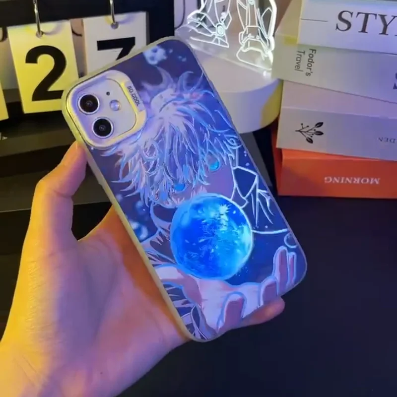 Jujutsu Kaisen Gojo Matte Phone Case - Stylish Anime Design Cover
