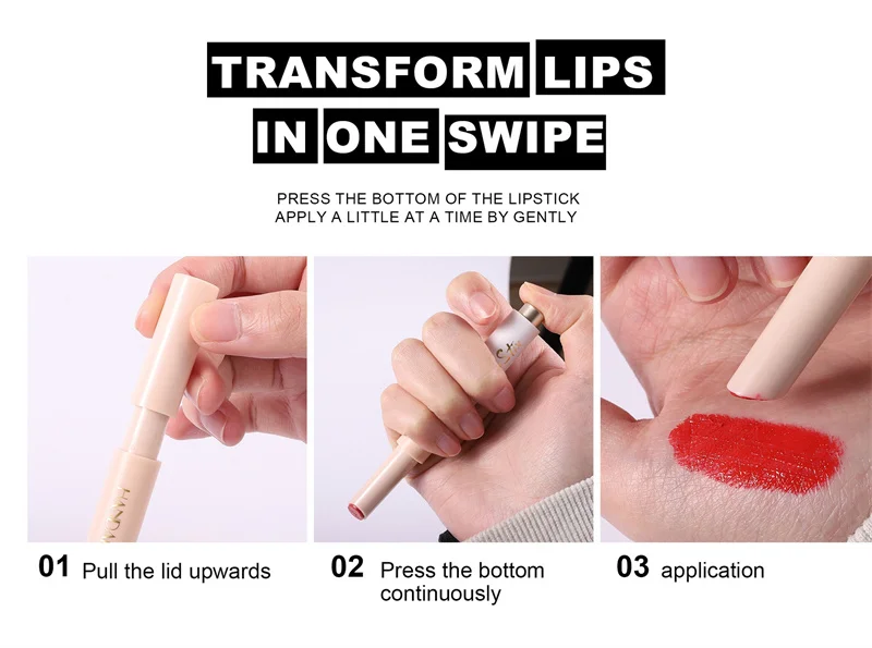 Glossy Silky Lipstick Long Lasting Waterproof Moisturising Lip Tint_voghion.com
