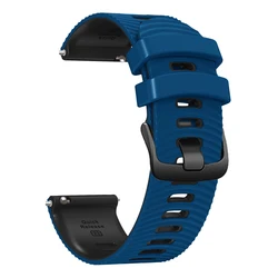 Premium Silicone Watch Strap - 22mm Replacement Wristband for 22mm Universal (A)
