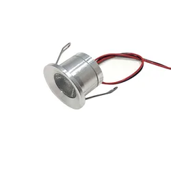 Mini LED 12V 1W IP65 Spotlight D27mm Cut Bathroom Light Kitchen Gallery CE 80RA Lamp Dimmable  Outdoor Bulb Showcase