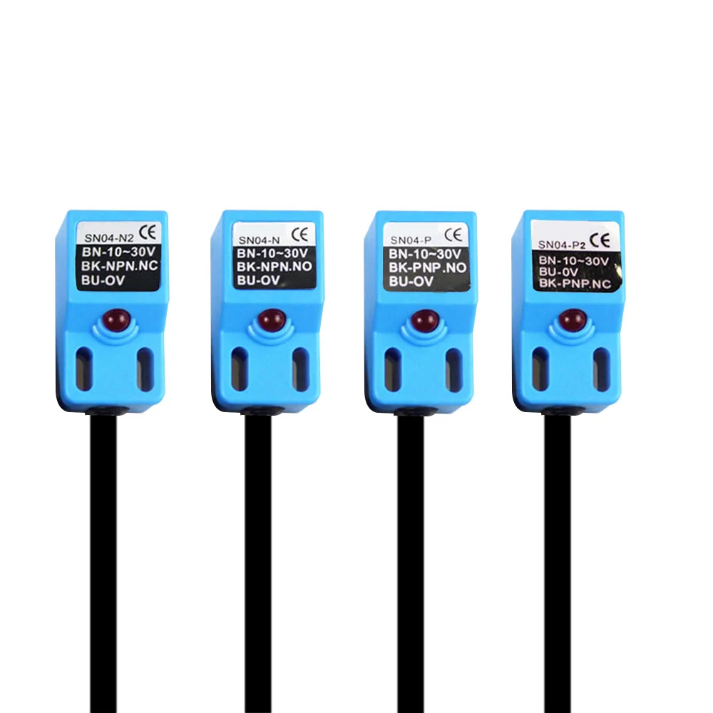 

10PCS/LOT SN04-N SN04-P SN04-N2 SN04-P2 Waterproof Proximity Switch Metal Sensor Switch