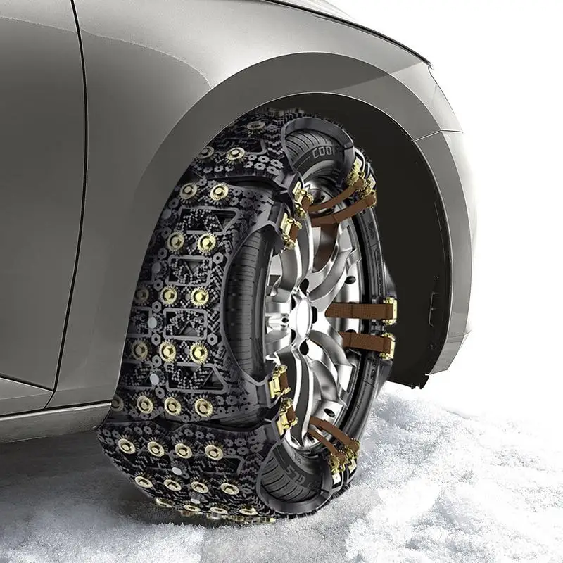 Snow Tire Chains Universal Snow Chains Tool Truck Tire Reusable Flexible Winter Mud Tires