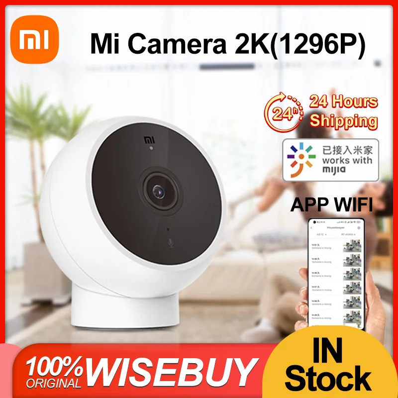 Xiaomi Mi Camera 2K Magnetic Mount / Cámara de Vigilancia Wi-Fi inteligente