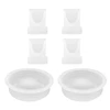 6pcs For V1/V2 Electric Breast Pump Silicone Duckbill Valves Diaphragm Milk Suction Machine Membrane Breast Pump Parts Feeding 1