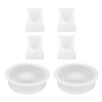 6pcs For V1/V2 Electric Breast Pump Silicone Duckbill Valves Diaphragm Milk Suction Machine Membrane Breast Pump Parts Feeding 1