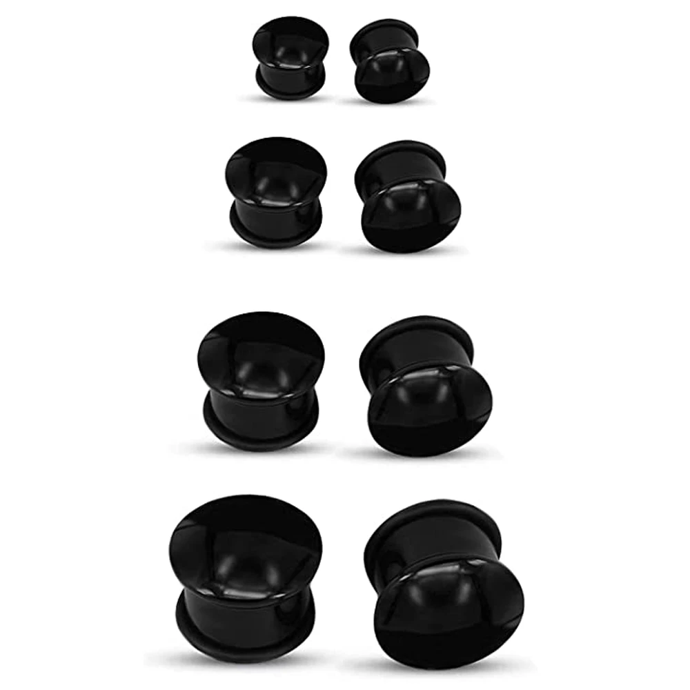 WKOUDGaugesEarsSiliconPlugsTunnelEarlobeStretchingKitSilicon