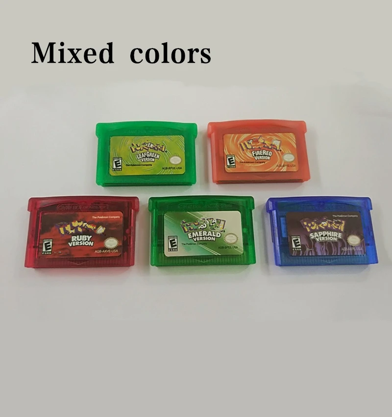 레드, 로트당 100 개 마더 칩 저장 32 비트 게임 카드, 미국 영어 버전, 3 v1.2 또는 1.3