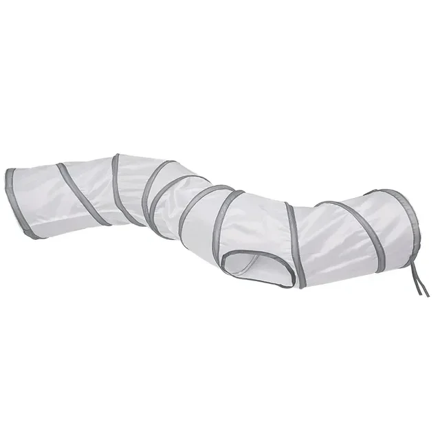 Cats Tunnel Foldable Pet Cat Toys Kitten Pet Training Interactive Fun Toy Tunnel Bored For Puppy Kitten Rabbit Play Tunnel Tube 2