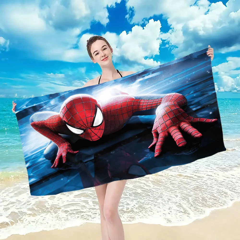 Cool S-SpiderManS Towel towel pattern beach towel, quick drying and absorbent, The fabric is made of cotton and does not fade 6