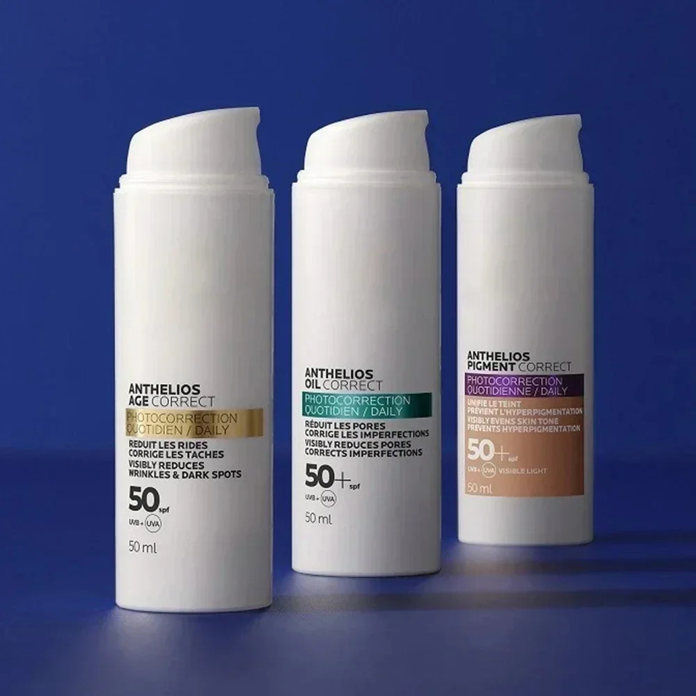 Original Sunscreen Cream 50ml Sunscreen Anthelios Pigment Correct / Anthelios Oil Correct / Anthelios Age Correct SPF50 6
