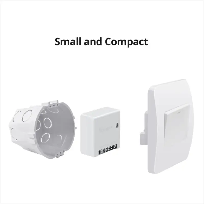 SONOFF MINI R2 WiFi Switch Two Way Control Light Switch Module Smart Home Automation Relay Breaker For eWeLink Alexa Google Home