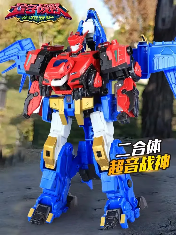 4 in 1量子軍隊変形コンバットロボットフィギュア QUANTUAM HEROES