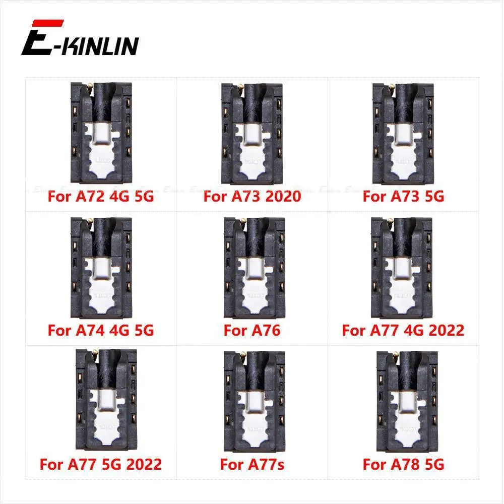 

Ear Earphone Port Connector Headphone Jack Audio Flex Cable For OPPO A72 A73 A74 A76 A77 A77s A78 4G 5G