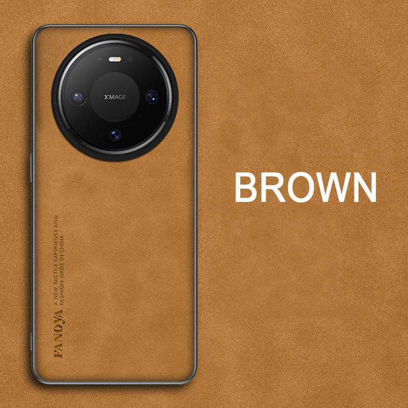 Leather Shockproof Protective Phone Case - Skin-Friendly Cover