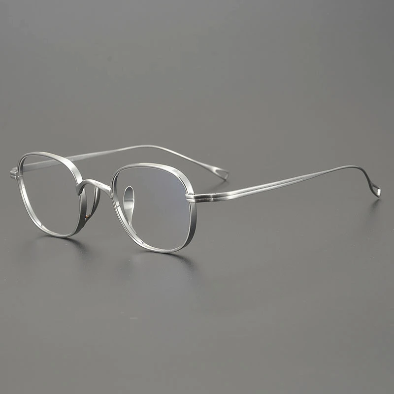 

Pure Titanium Handmade Small Square Glasses Frame For Men Reading Women Myopia Presbyopia Prescription Eyeglasses