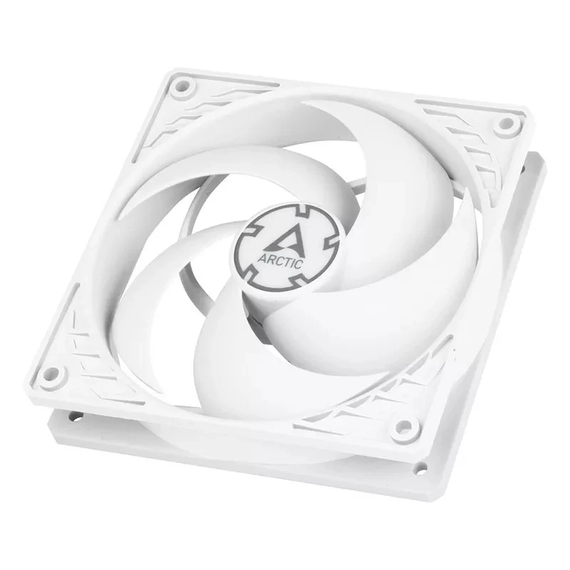 Arctic P12 Pwm Pst 12cm Case Ventilador 120 mm pc Cpu Cooler Ventilador de Refrigeração 1800 Rpm 4pin Pwm Controle Temperatura Preto Branco Ventiladores e resfriadores - Imagem 2