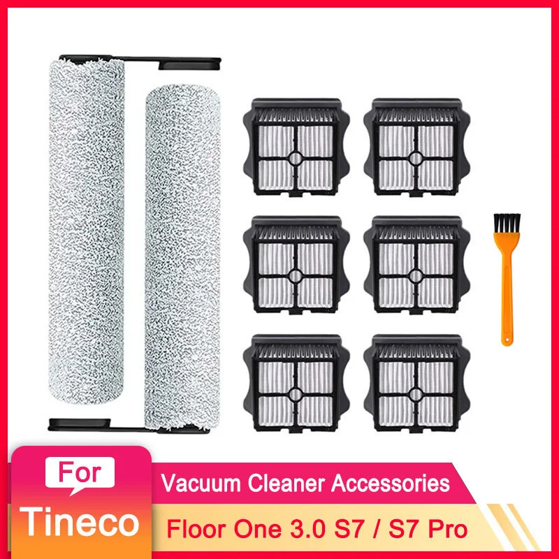 Per Tineco Floor One 3.0 S7 S7 Pro Hepa Filter Soft Roller Brush Aspirapolvere Portatile Wet Dry Wash Accessori Di Ricambio