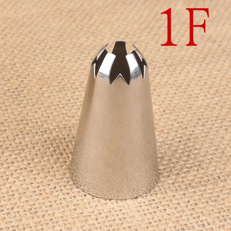 

1F# Cherry Blossom Cream Decorating Mouth 304 Stainless Steel Baking Cake DIY Tool Maifu Large