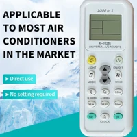 Télécommande universelle A/C pour climatiseur K-1028E, adaptée à Haier, Geli,Hitachi, Panasonic, Sharp, Gree, Midea, Bosch, Tosh 1