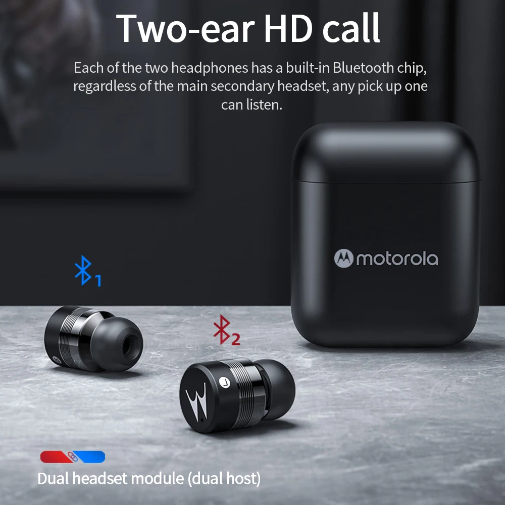 Motorola Buds 120 Earbuds Tws Bluetooth 