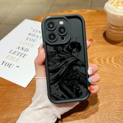 Attack on Titan Anime Black Hot New Soft Silicone TPU Phone Case for Nord CE3 5G (TYB-261JT0423E1)