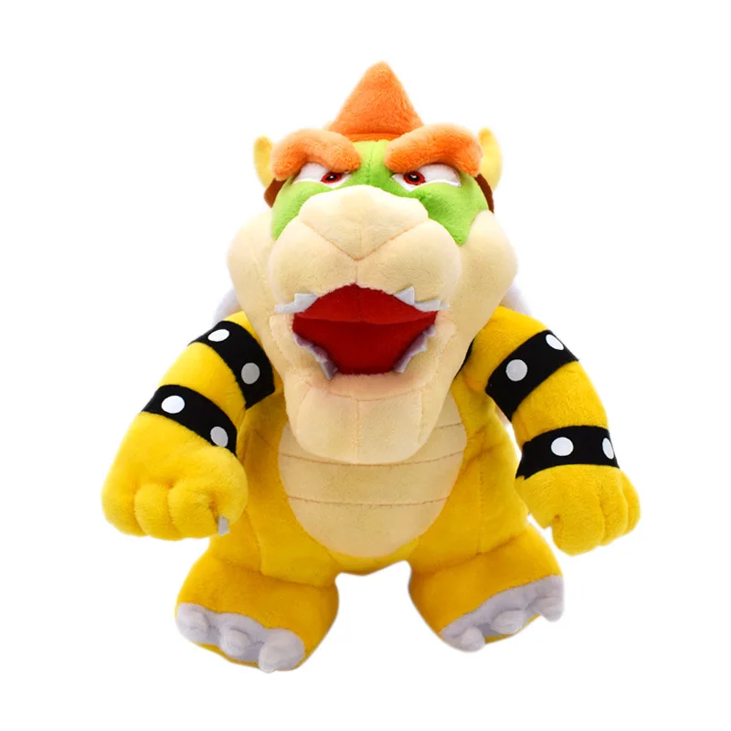 Super Mario - Bowser Medium Plush (15 Inch) – Dragons Trading